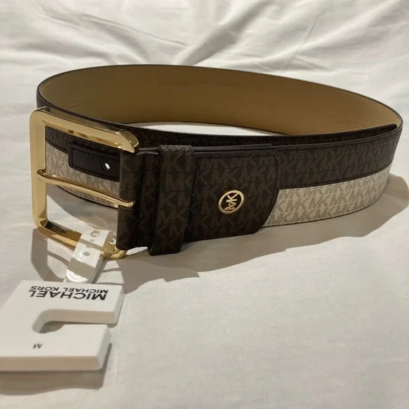 NWT Michael Kors Women Lather Belt Size M MICHAEL Michael Kors | Accessories | Michael Korswomens  main image 4